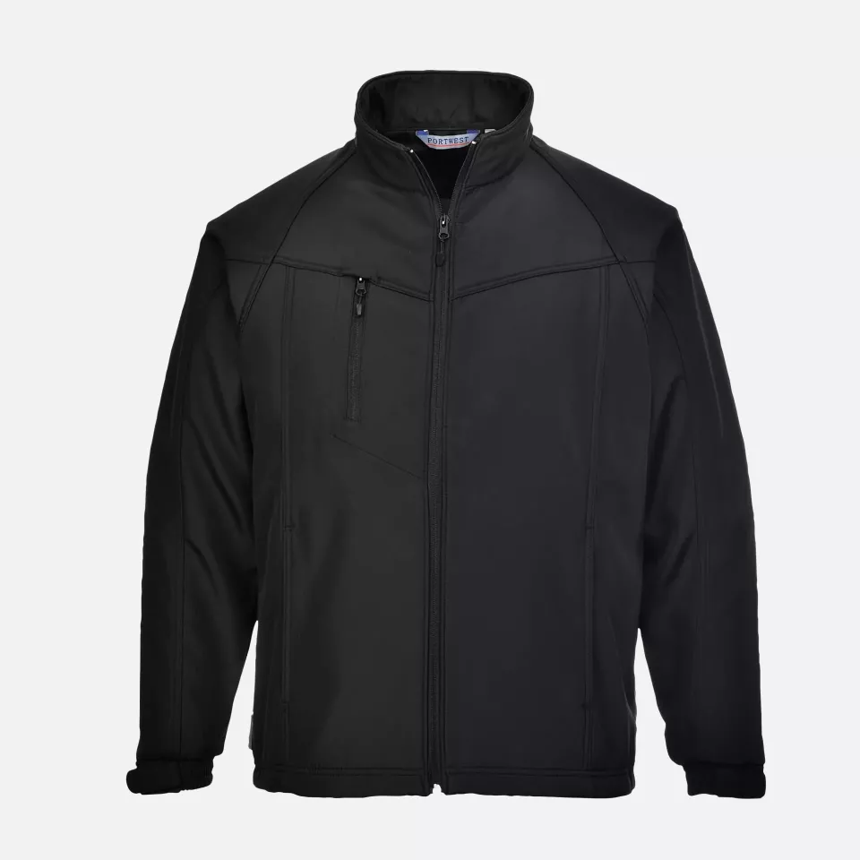 Portwest TK40BKR, Oregon Softshell (3L), Black, image 1, gallery thumbnail