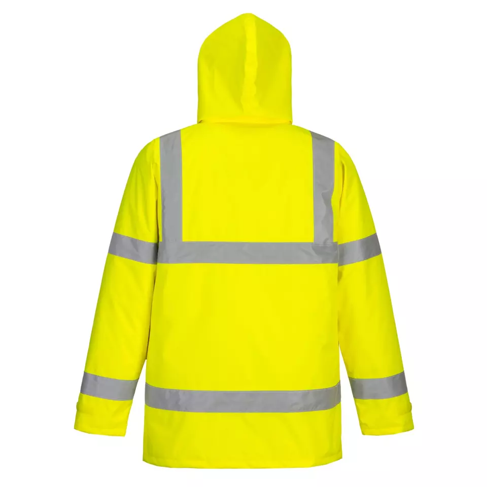 Portwest S460YER, Hi-Vis Winter Traffic Jacket, Yellow, image 6, gallery thumbnail