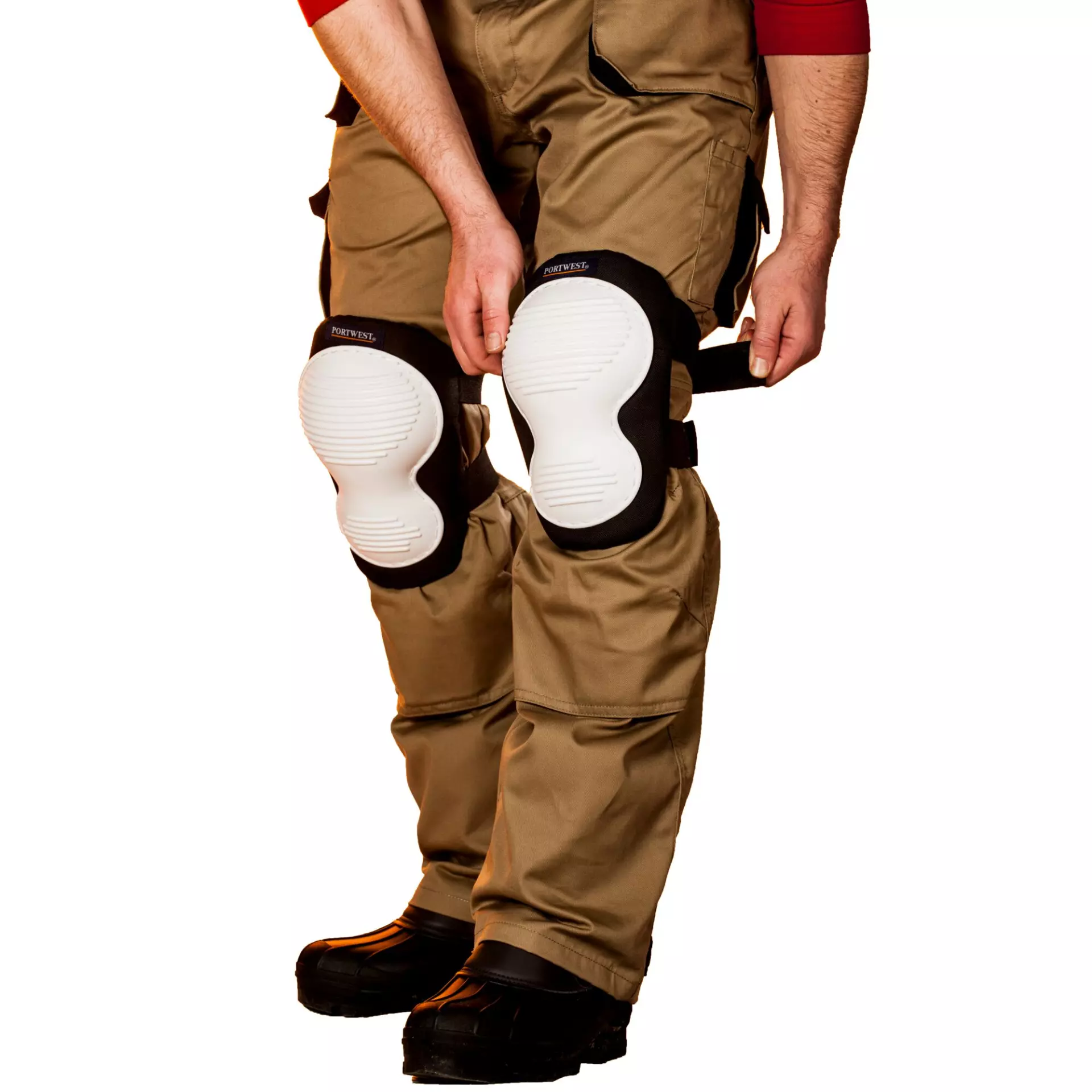 Portwest KP50WHR, Non-Marking Knee Pad, White, image 3