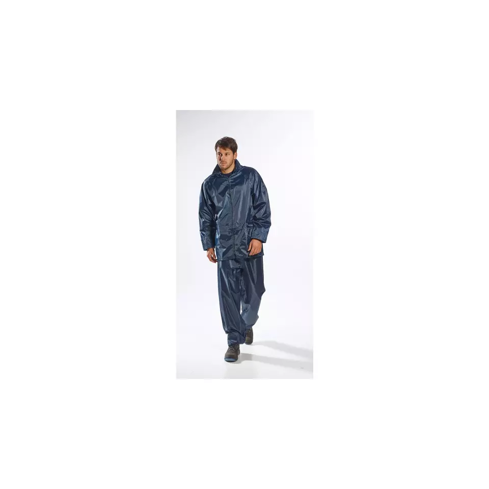 Portwest S440NAR, Classic Rain Jacket, Navy, image 6, gallery thumbnail