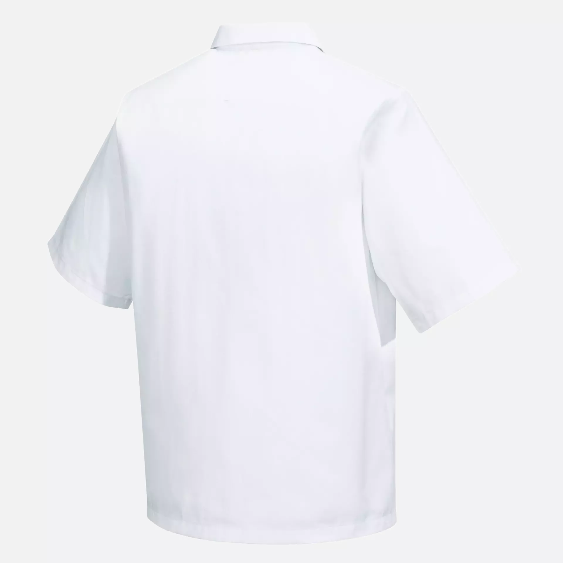 Portwest 2209WHR, Baker's No Pocket Shirt S/S, White, image 4