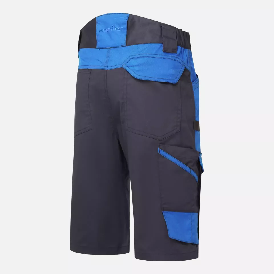 Portwest T748DNR, WX3 Industrial Wash Shorts, Dark Navy, image 2, gallery thumbnail