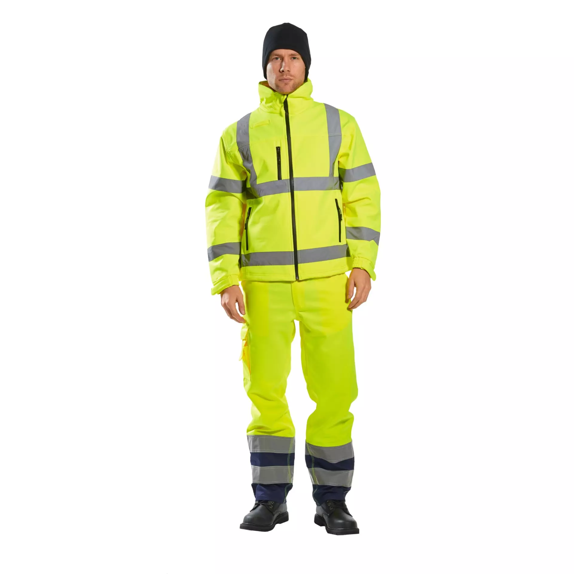 Portwest HA14, Reversible Hi-Vis Beanie Hat, image 5