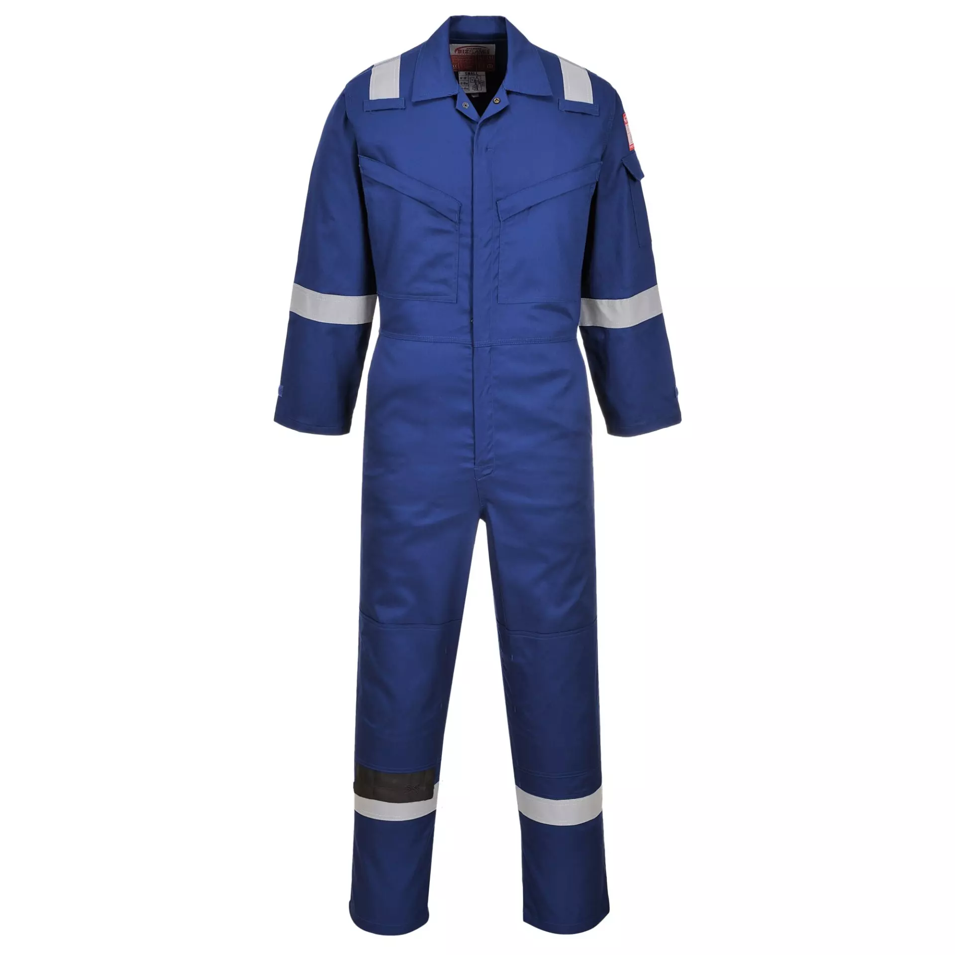 Portwest FR21RBR, Bizflame Work Flammhemmender superleichter antistatischer Overall, Royalblau