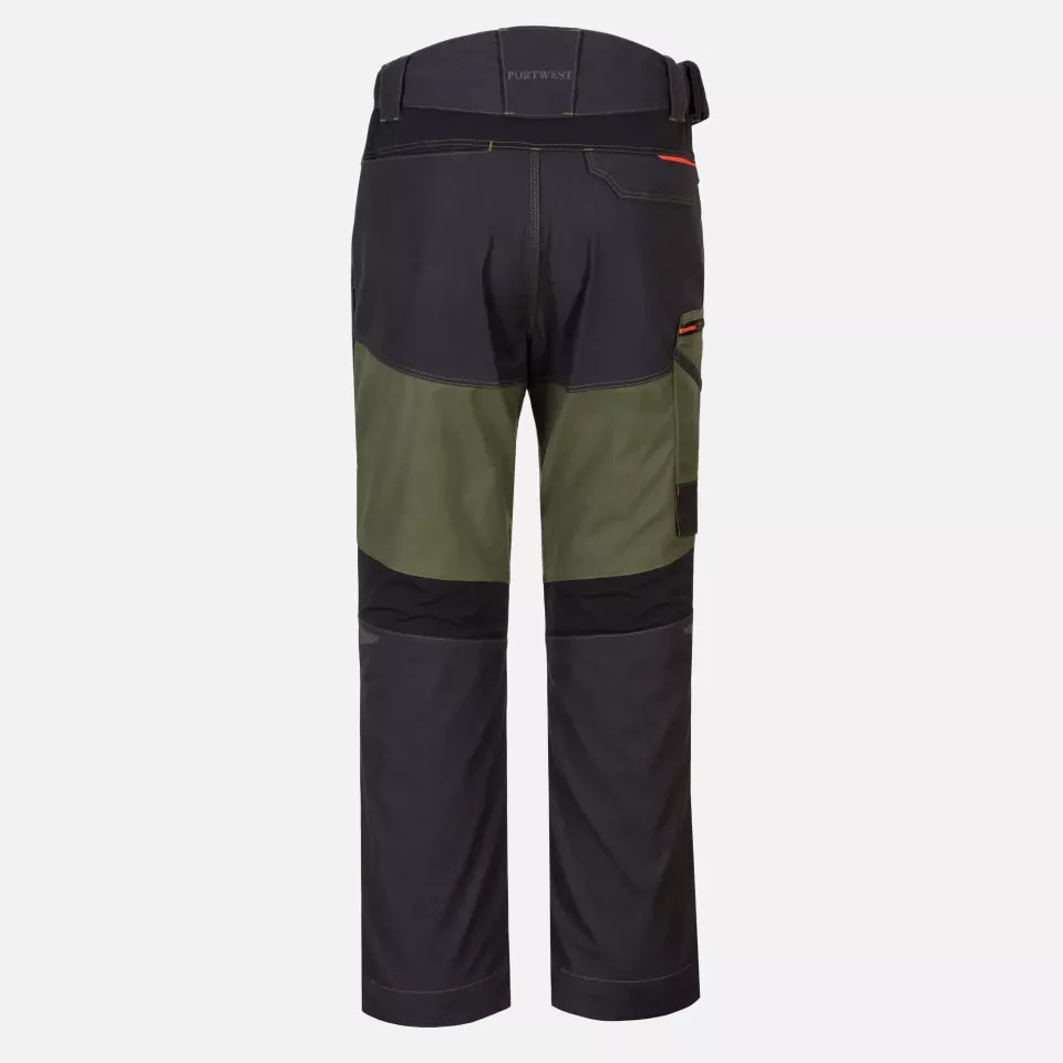 Portwest T701OGR, WX3 Work Trousers, Olive Green, image 2, gallery thumbnail