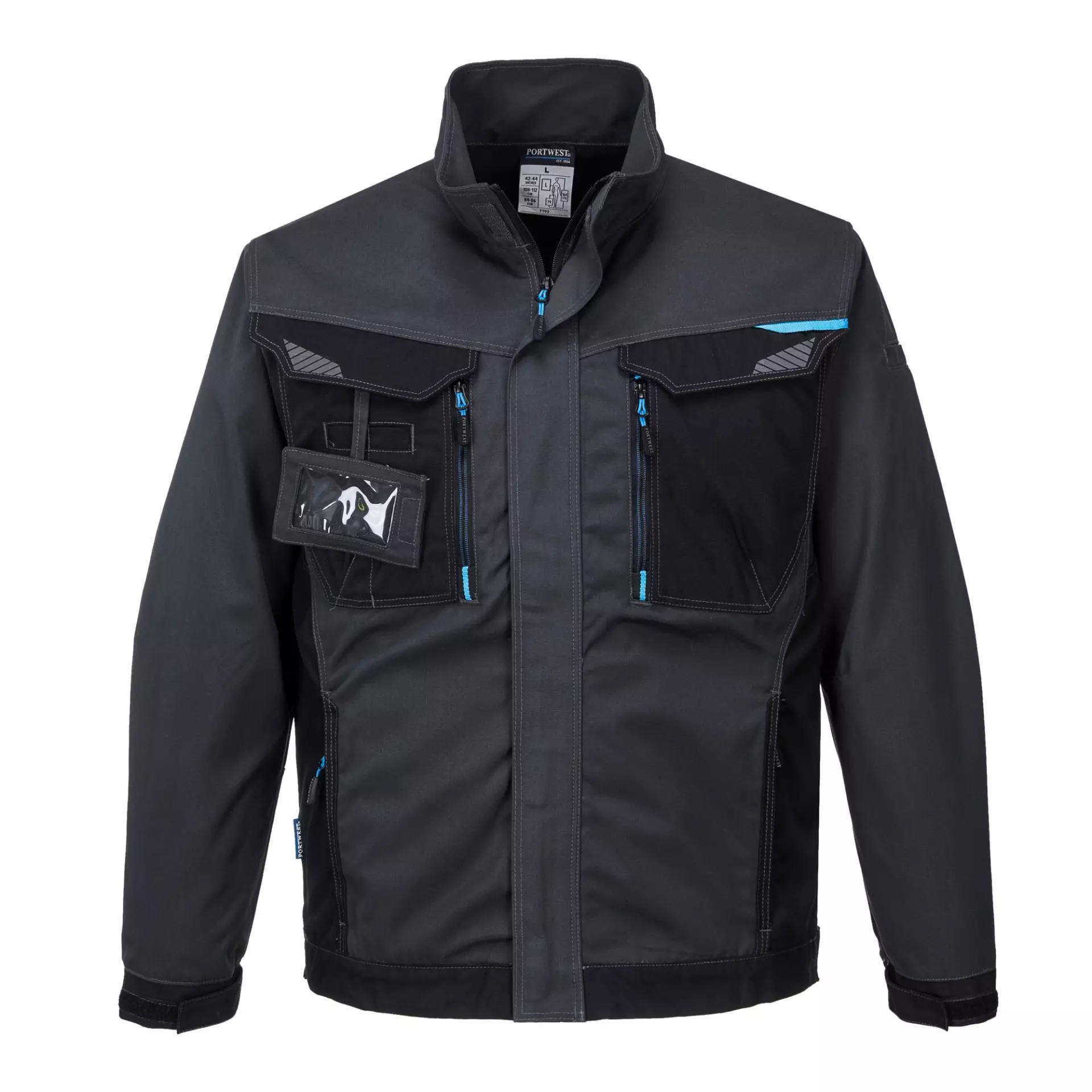 Portwest T703MGR, WX3 Work Jacket, Metal Grey