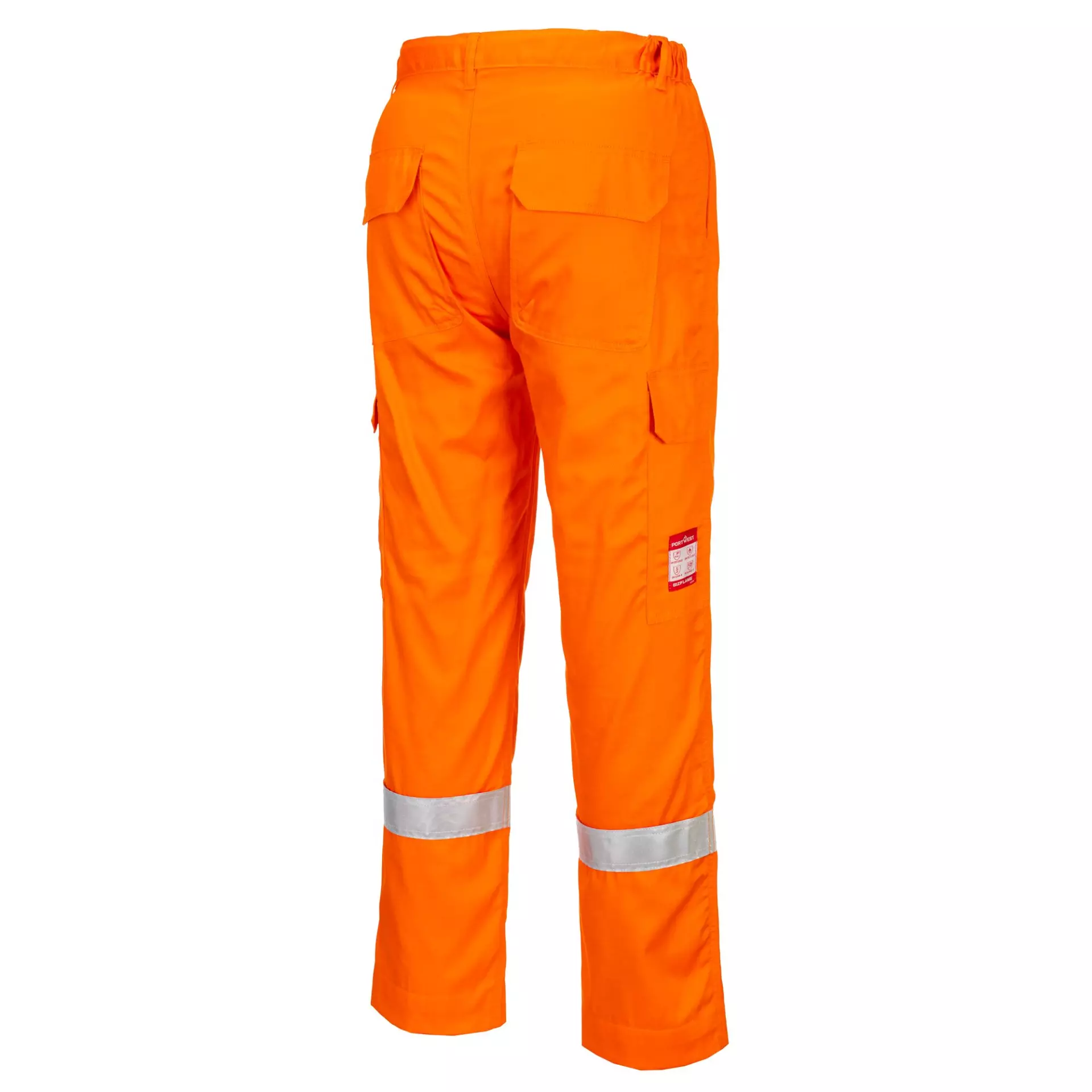 Portwest FR412ORR, Bizflame Work leichte antistatische flammhemmende Hose, Orange, image 3