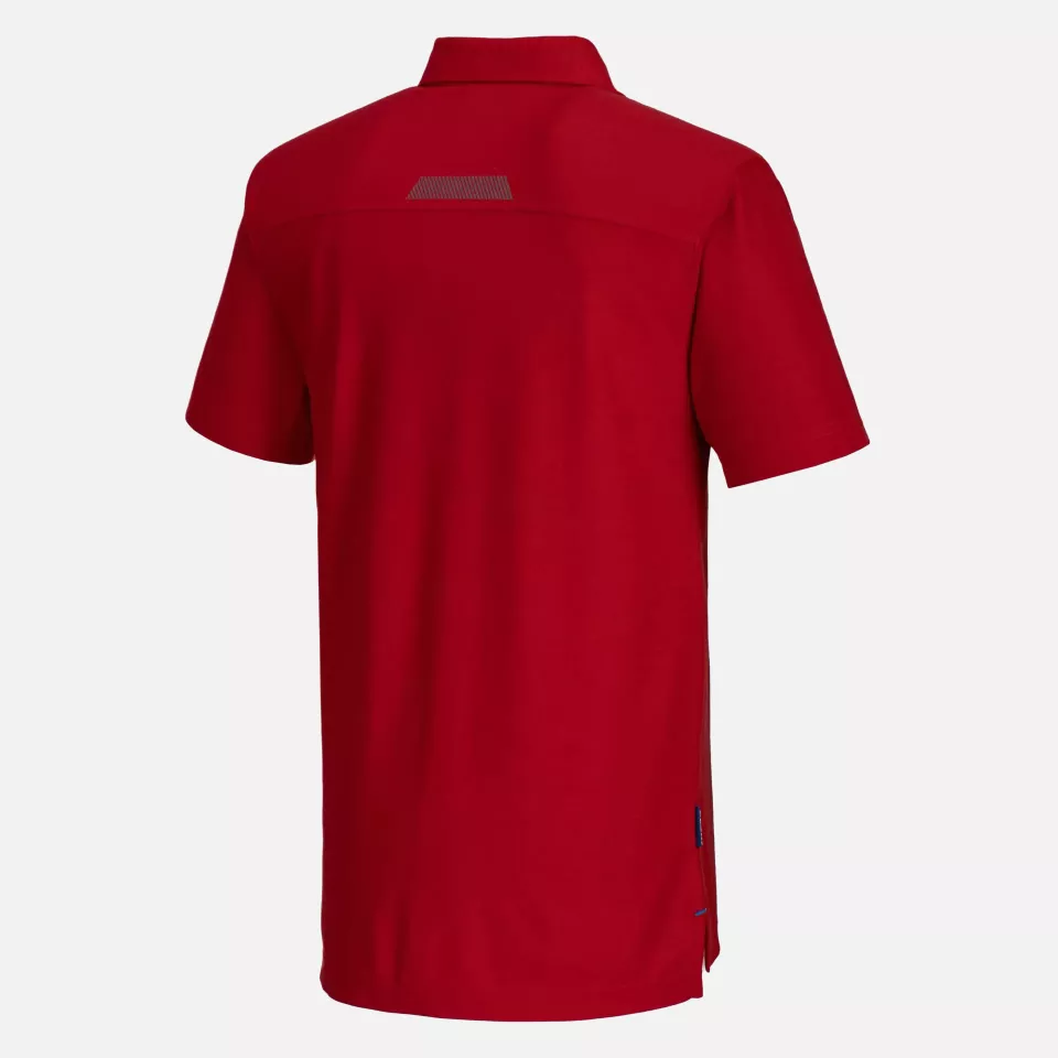 Portwest T720DRR, WX3 Polo Shirt, Deep Red, image 5, gallery thumbnail