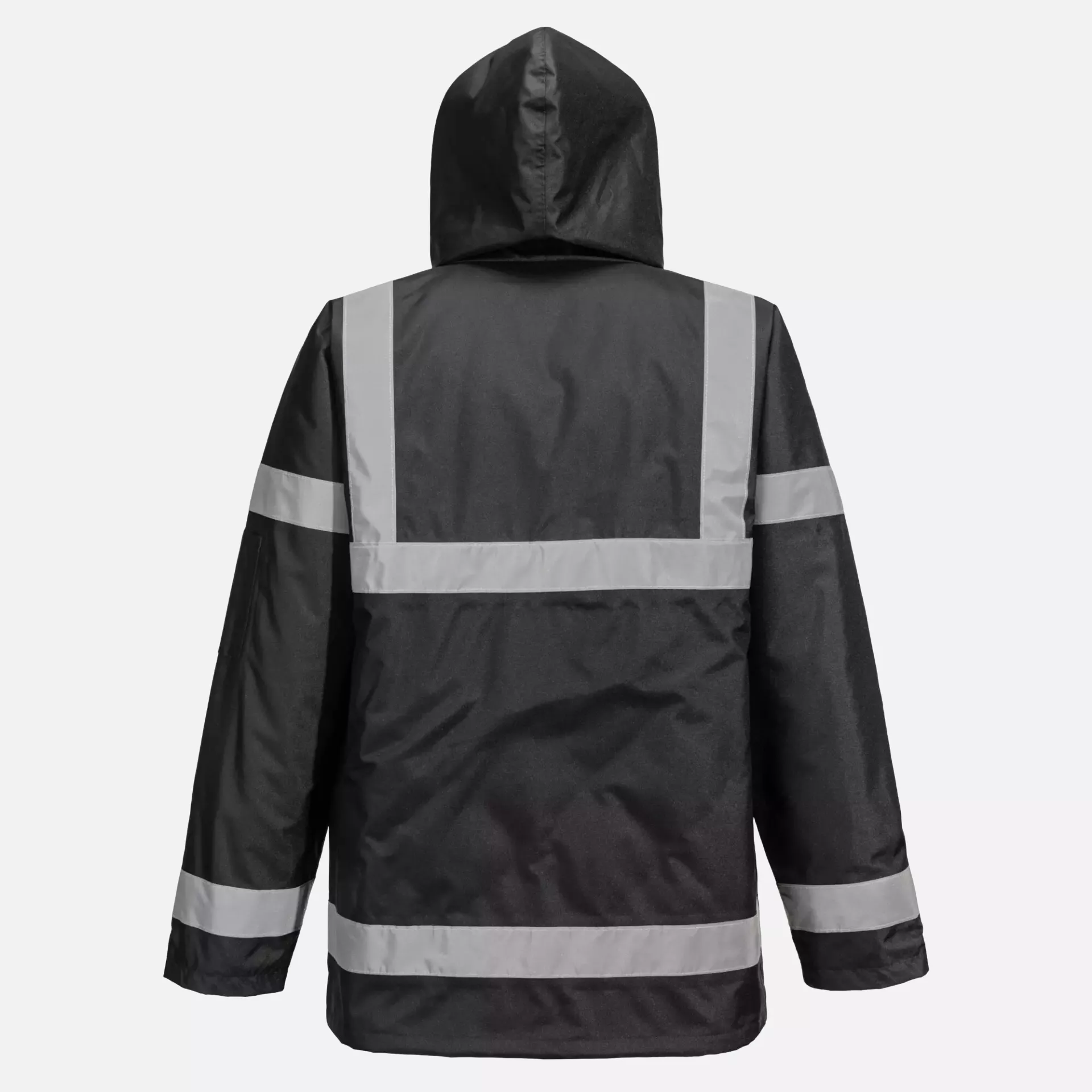 Portwest S433BKR, Iona Lite Traffic Jacket, Black, image 2