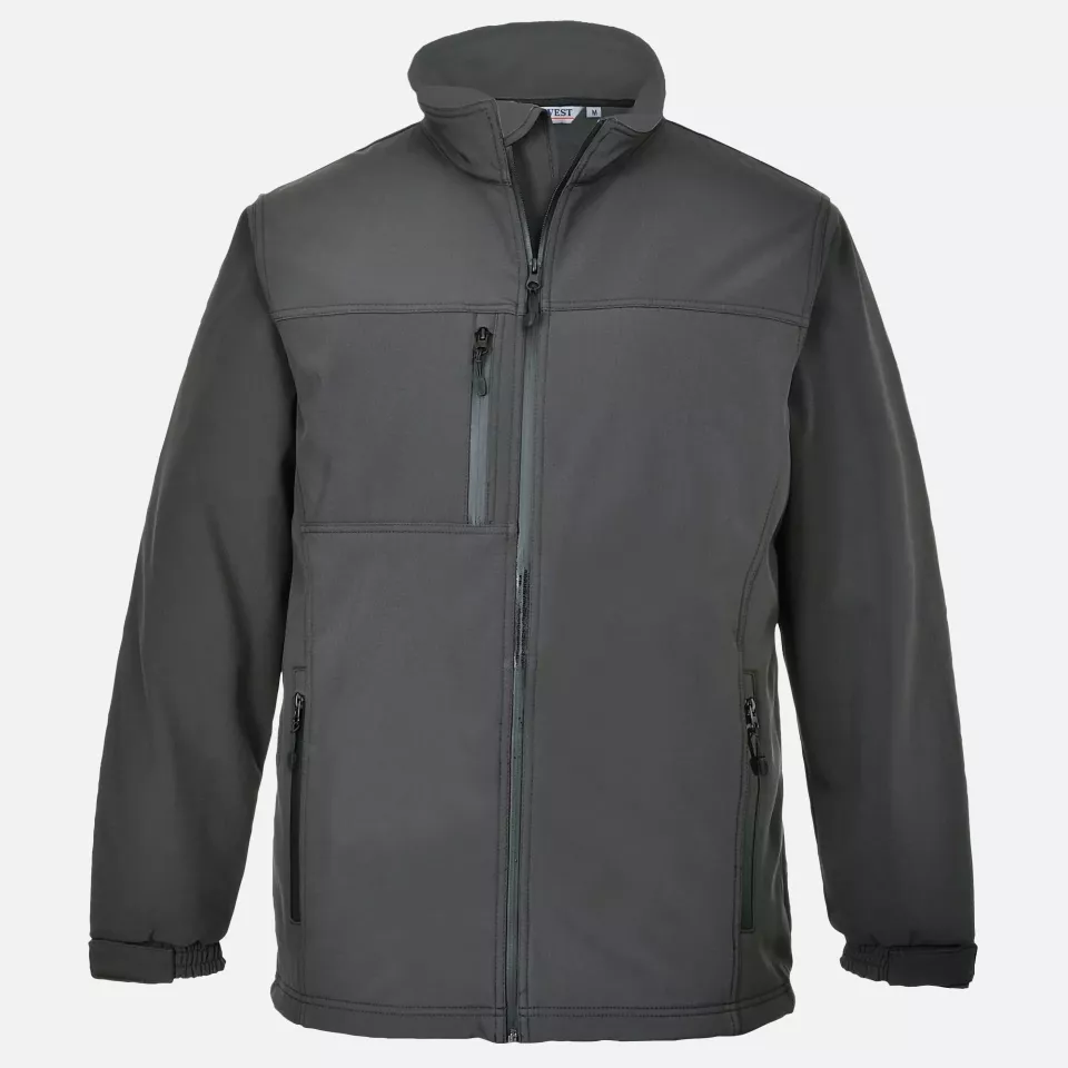 Portwest TK50GRR, Softshell (3L), Grey, image 1, gallery thumbnail