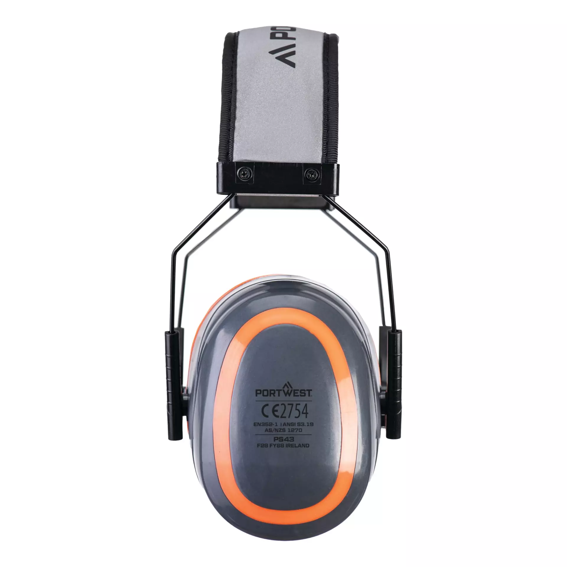 Portwest PS43GRR, HV Extreme Ear Defenders High, Grey, image 3