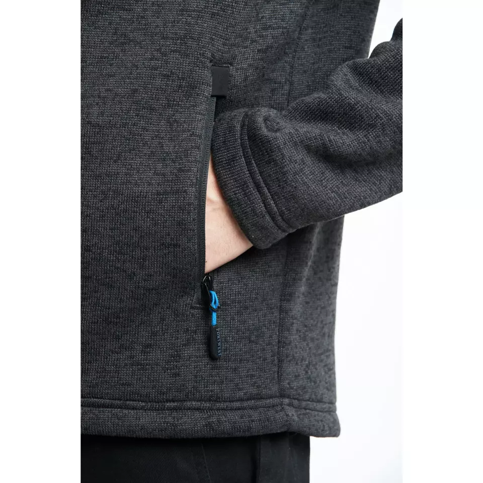 Portwest T830GMR, KX3 Performance Fleece, Grey Marl, image 7, gallery thumbnail