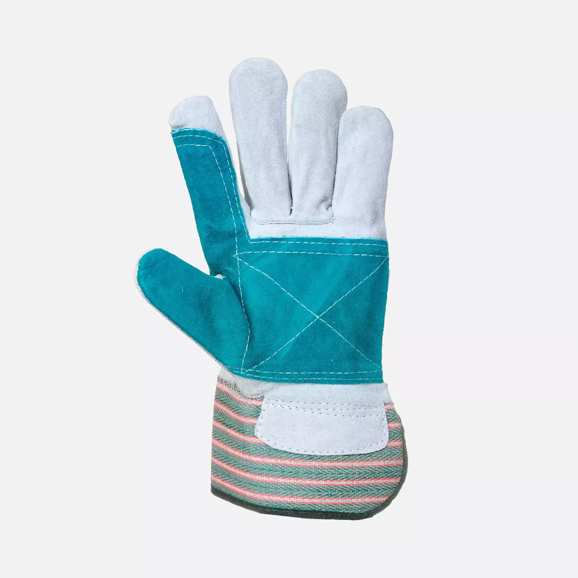 Portwest A230GRR, Double Palm Rigger Glove, Grey, image 2