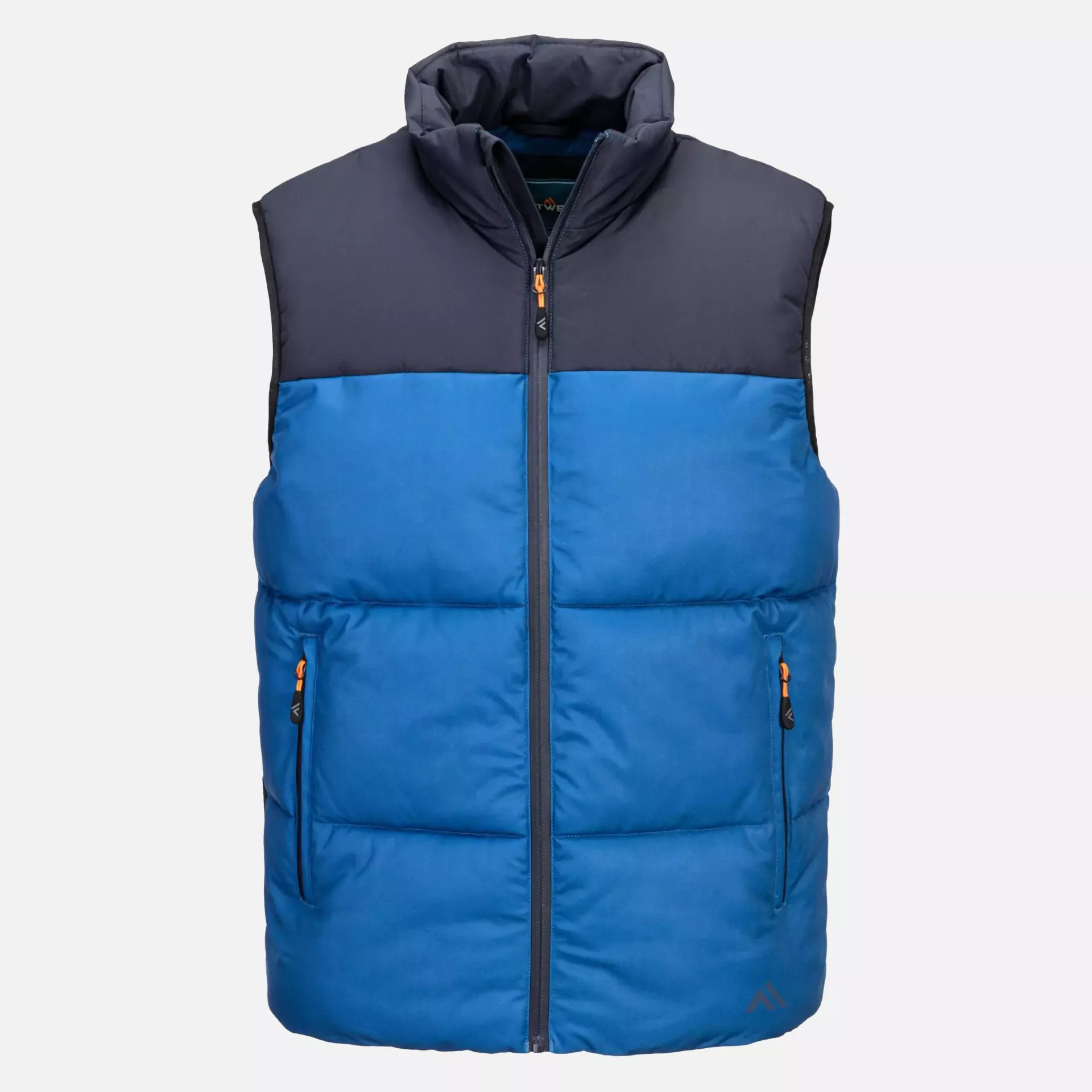 Portwest KX305QDR, KX3 Insulated Baffle Bodywarmer, Quartz / Dark Navy, image 1