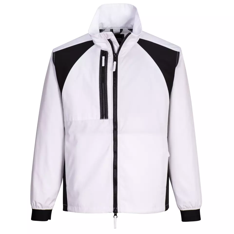 Portwest CD885WHT, WX2 Eco Stretch Work Jacket, White Tall, image 1, gallery thumbnail