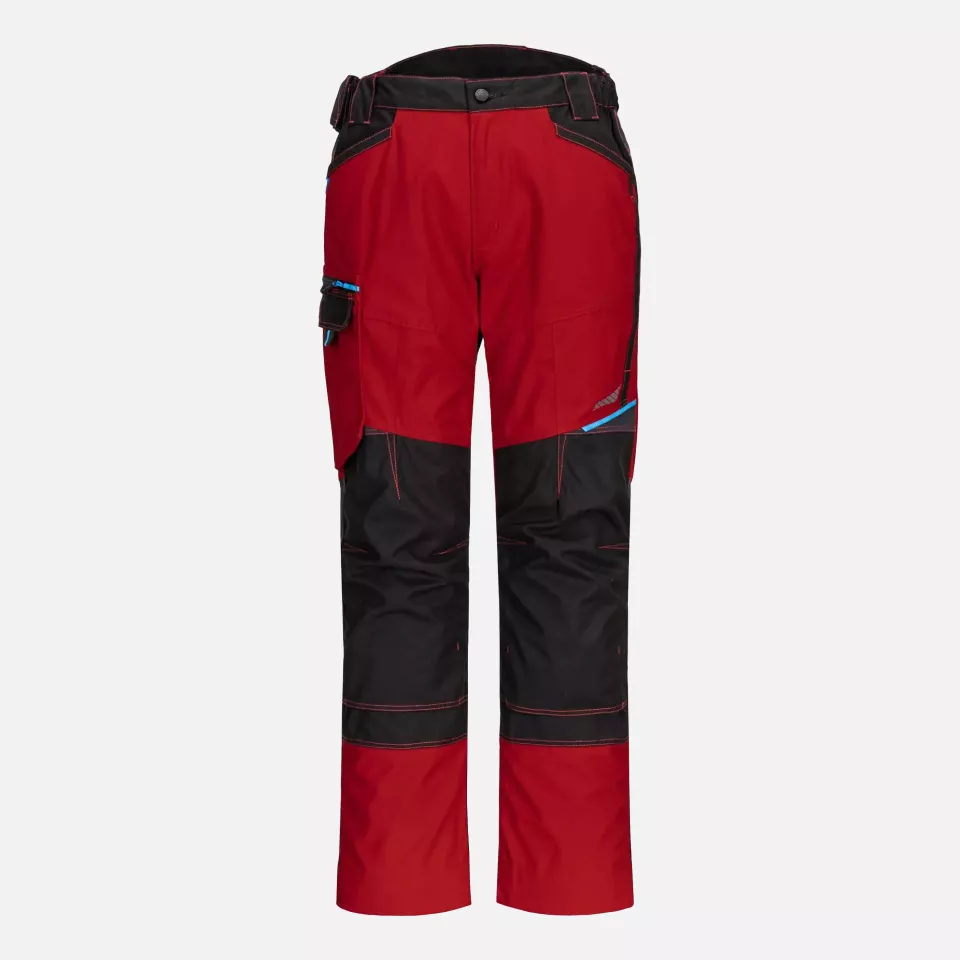 Portwest T701DRR, WX3 Work Trousers, Deep Red, image 1, gallery thumbnail