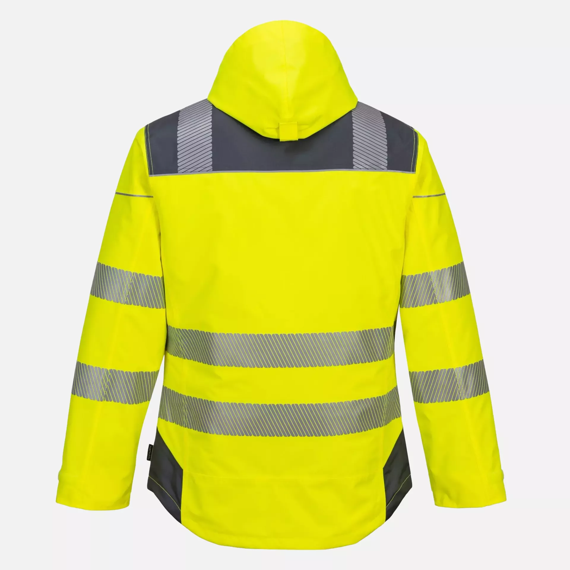 Portwest T400YGY, PW3 Hi-Vis Winterjacke, Gelb/Grau, image 2