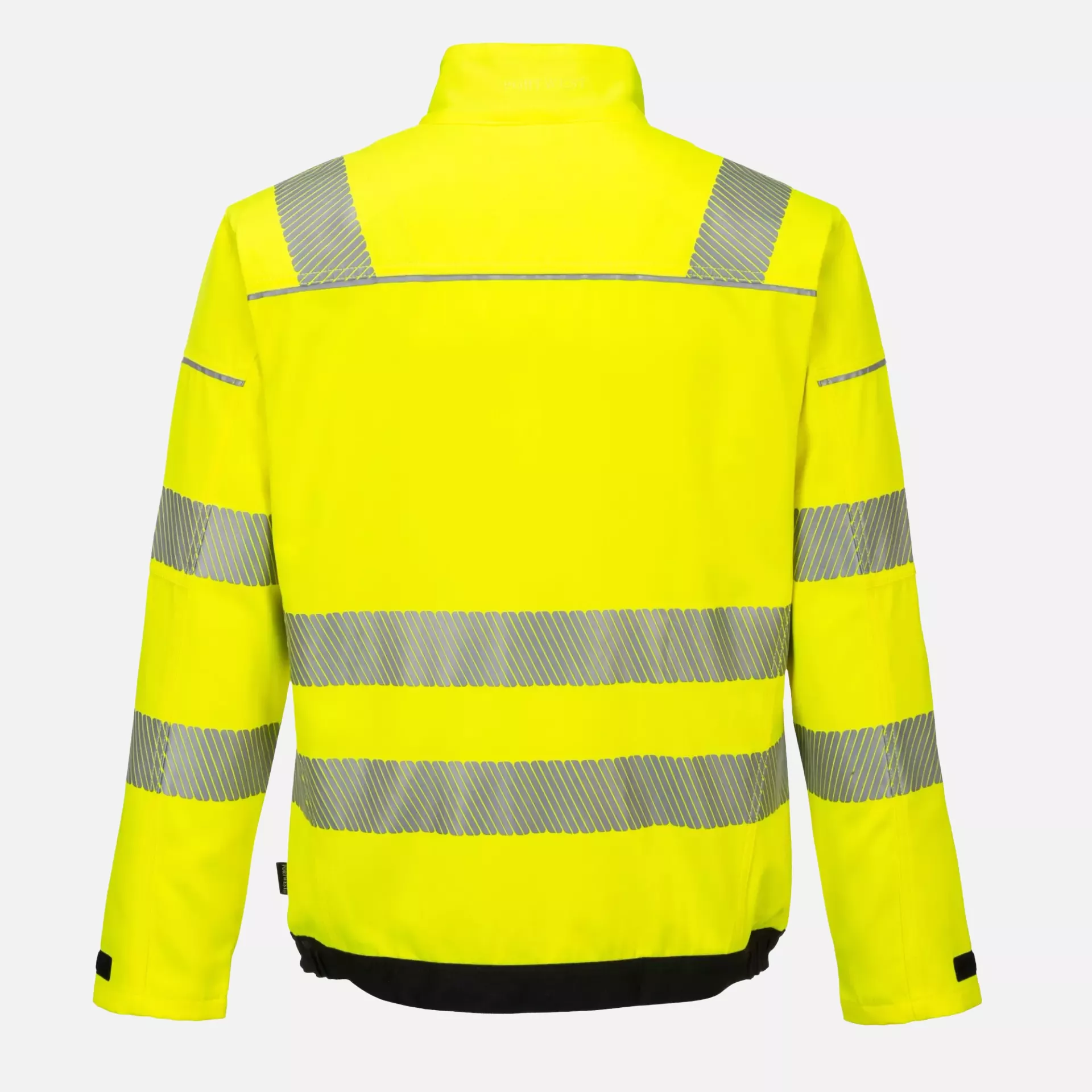 Portwest T500YBR, PW3 Hi-Vis Work Jacket, Yellow/Black, image 2