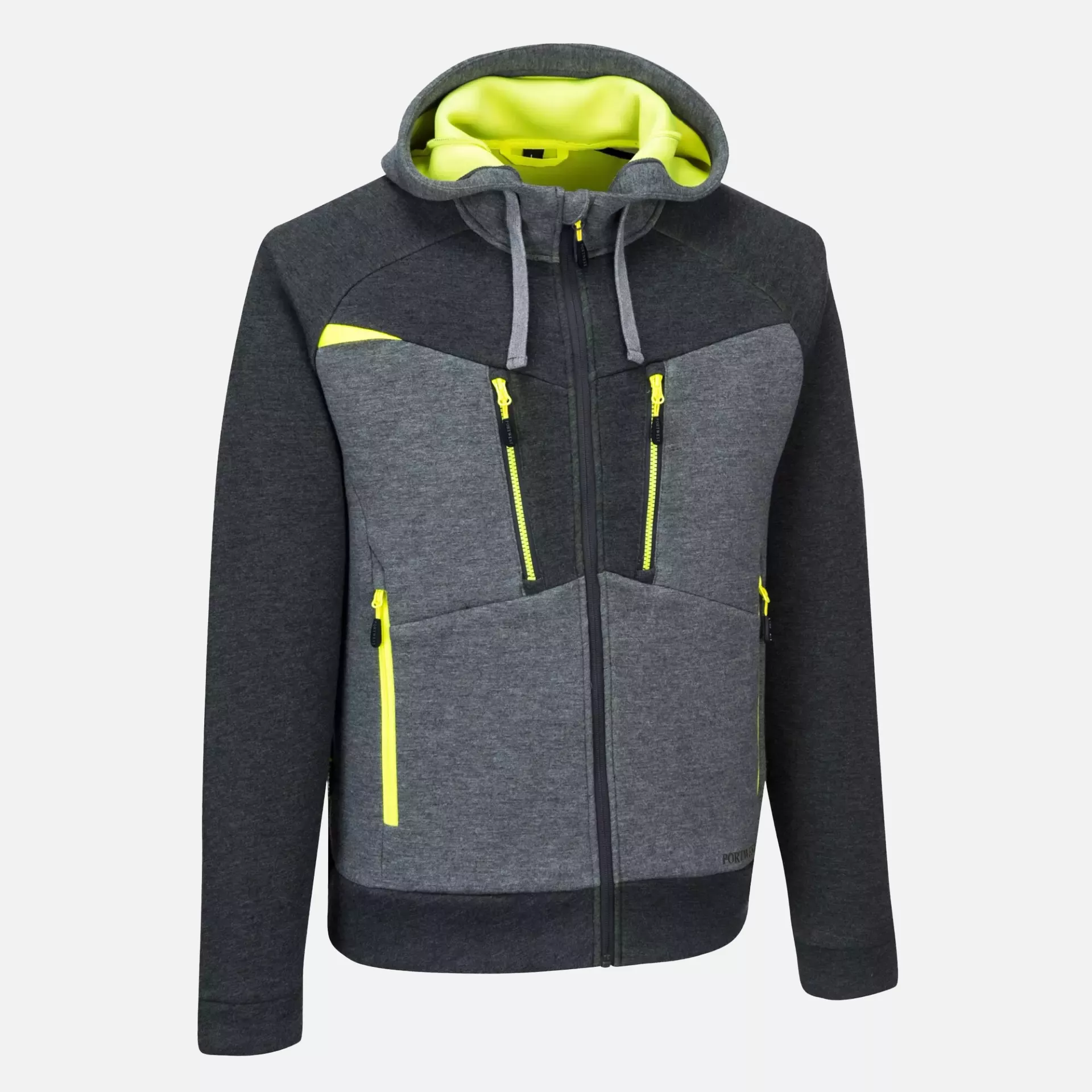 Portwest DX472MGR, DX4 Zipped Hoodie, Metal Grey, image 4