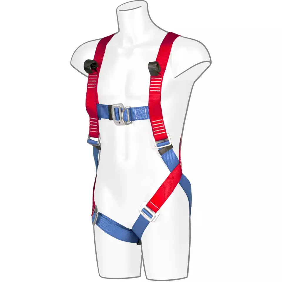 Portwest FP13RER, 2 Point Harness, Red, image 4, gallery thumbnail