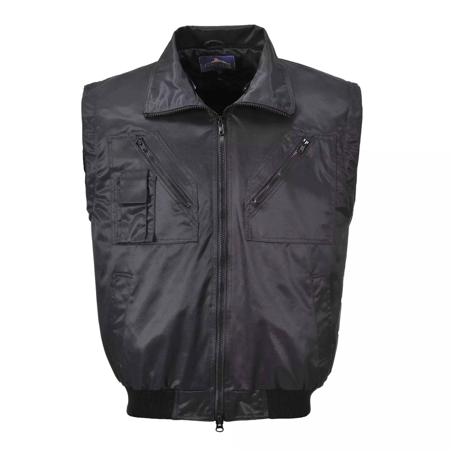 Portwest PJ10BKR, Pilotenjacke, Schwarz, image 2