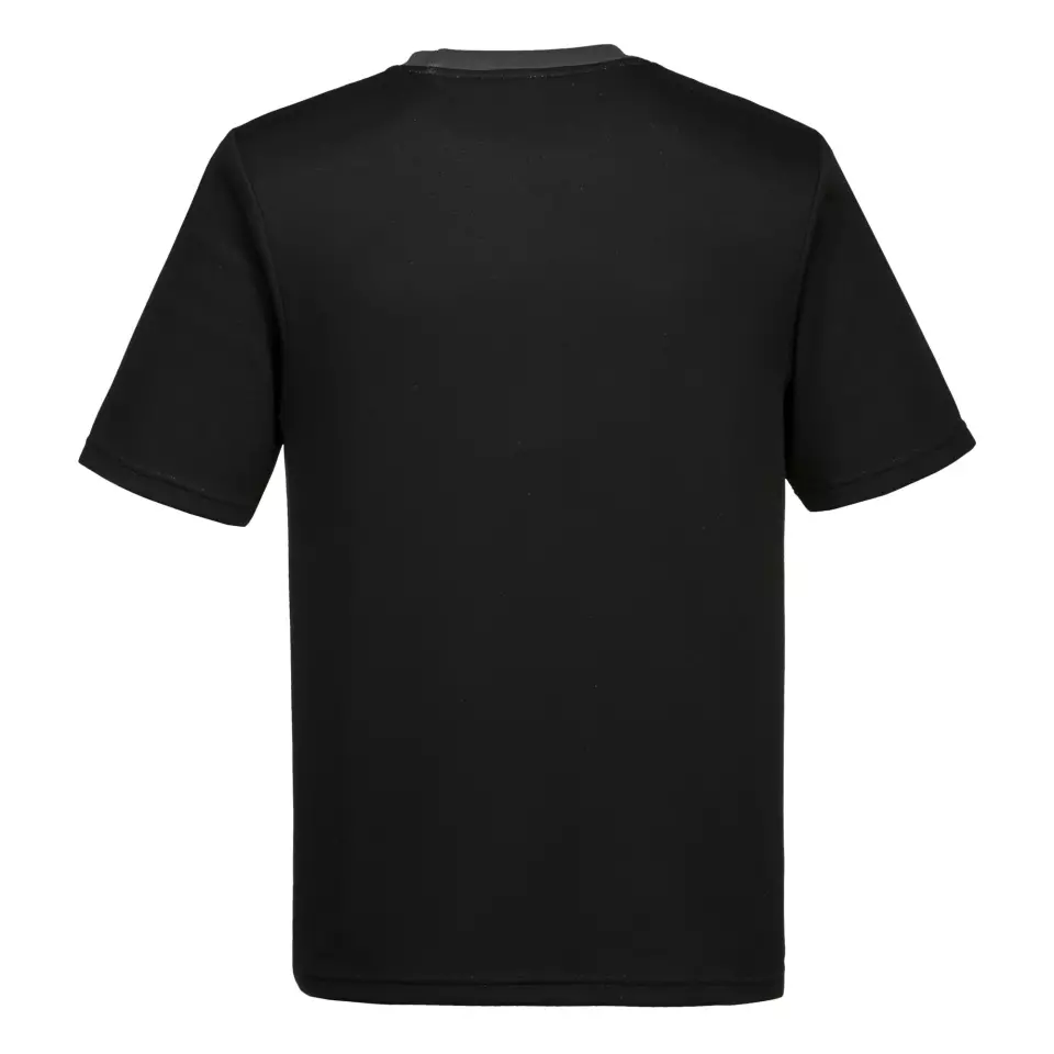 Portwest DX411BKR, DX4 T-Shirt S/S, Black, image 2, gallery thumbnail