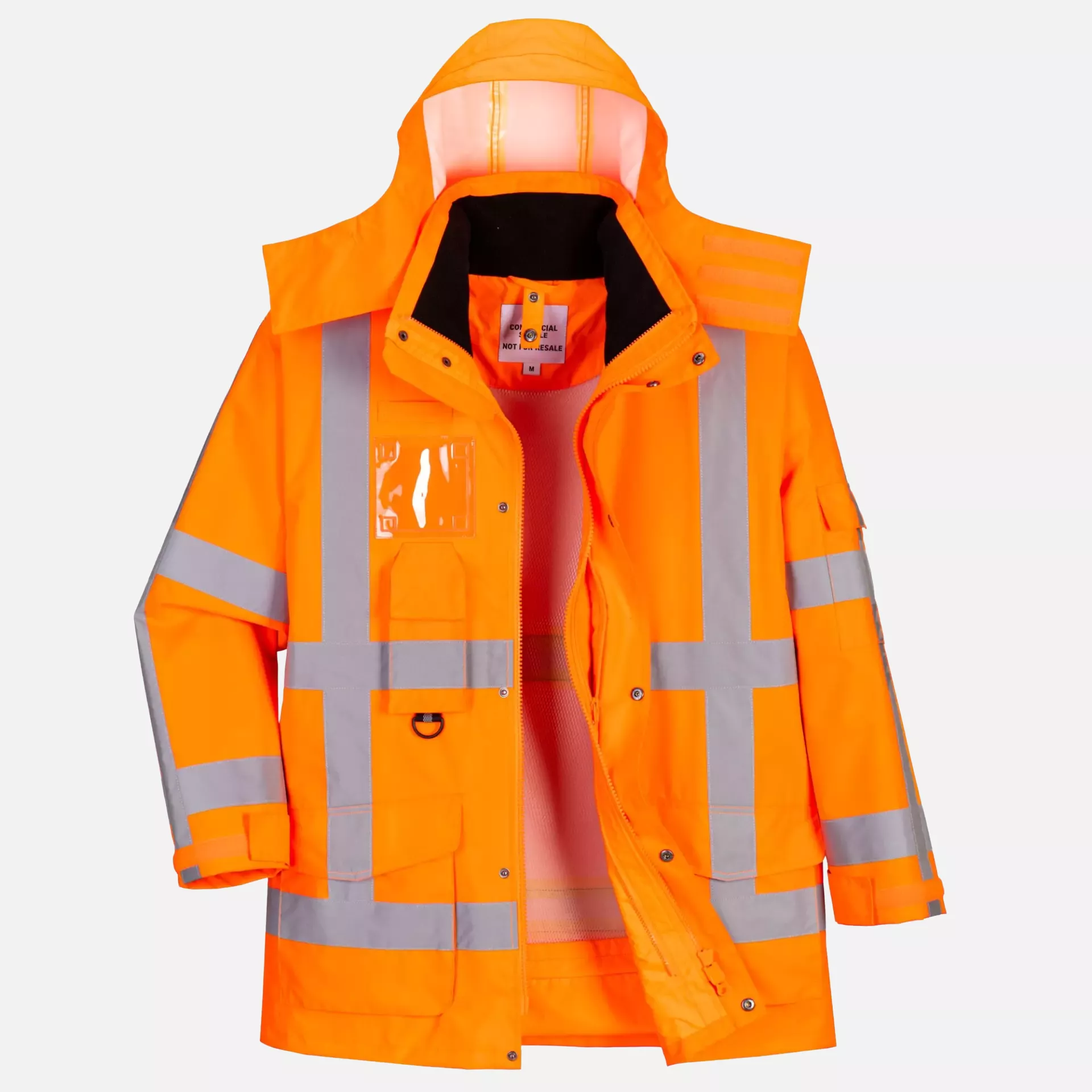 Portwest R461ORR, RWS Hi-Vis 3-in-1 Traffic Jacket, Orange, image 3