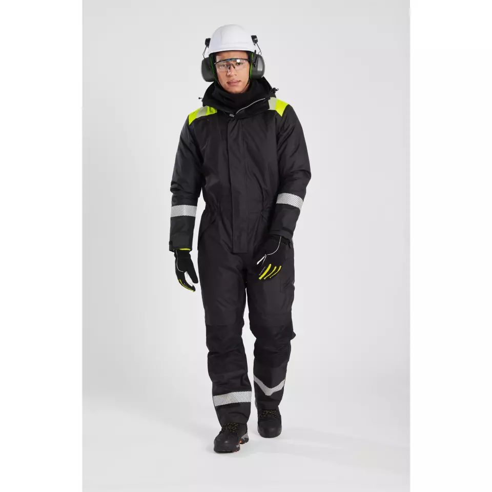 Portwest PW353BKY, PW3 Winter-Overall, Schwarz/Gelb, image 5, gallery thumbnail