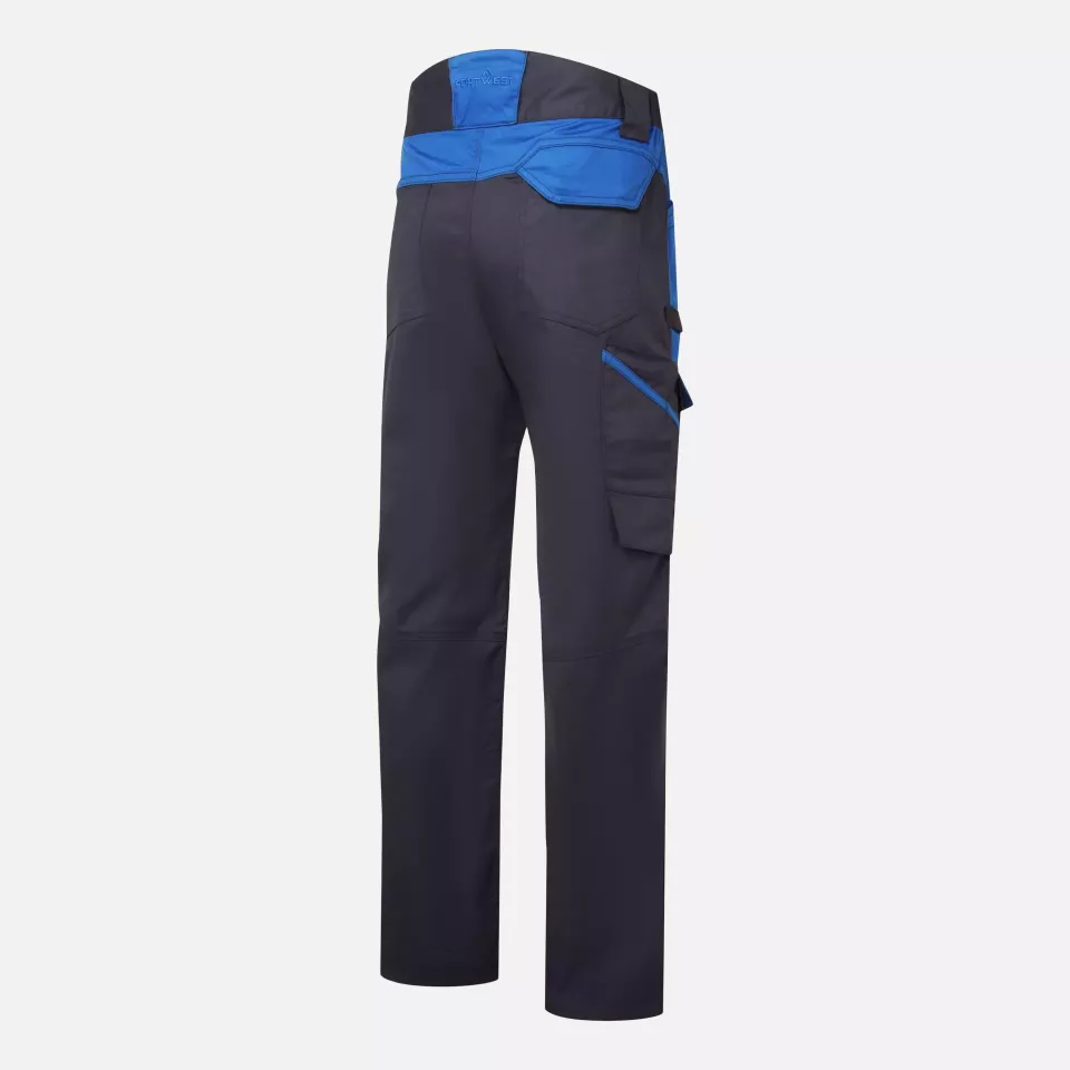 Portwest T747DNR, WX3 Industrial Wash Trousers, Dark Navy, image 5, gallery thumbnail