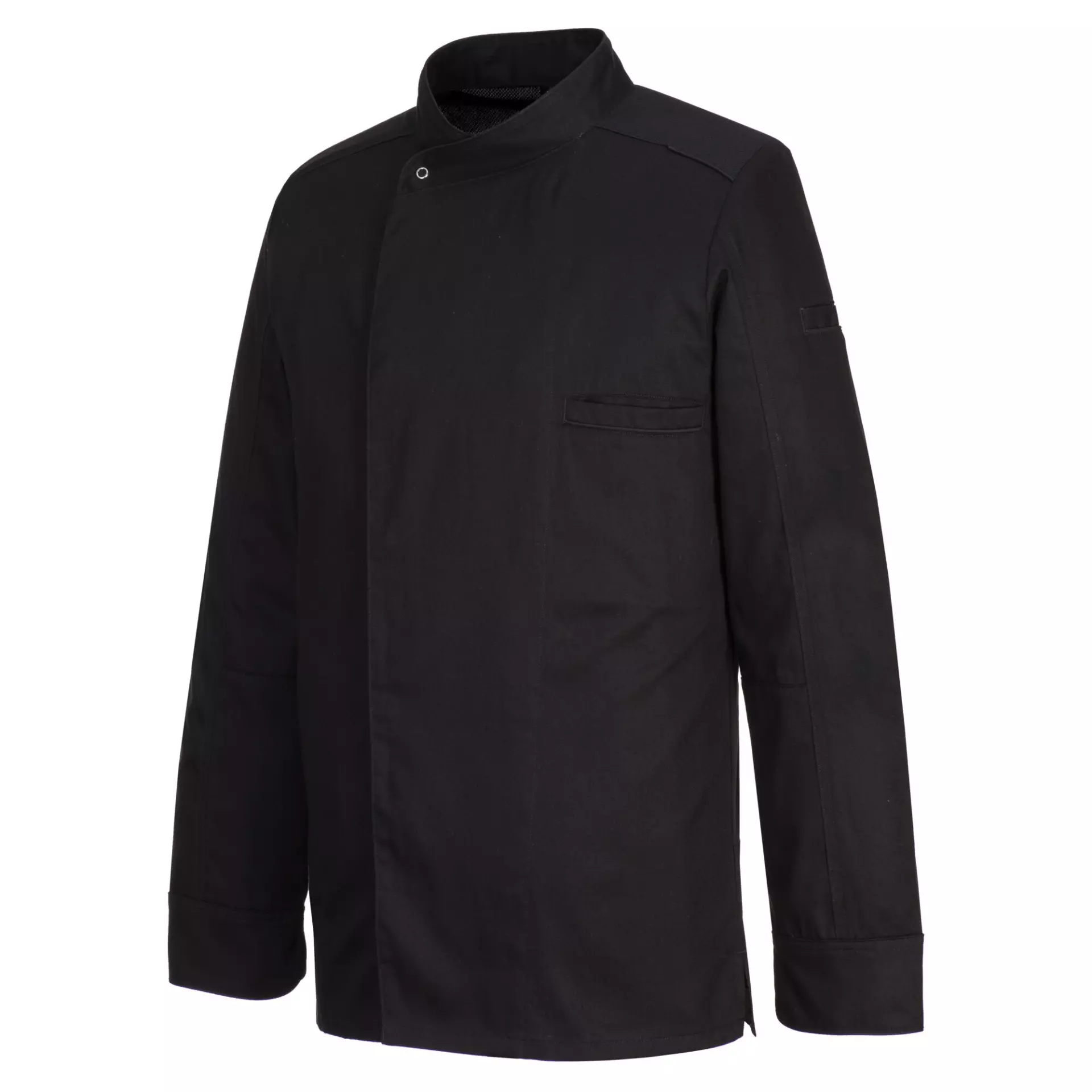 Portwest C835BKR, Chef's Mesh Air Pro Surrey Jacket L/S, Black, image 3