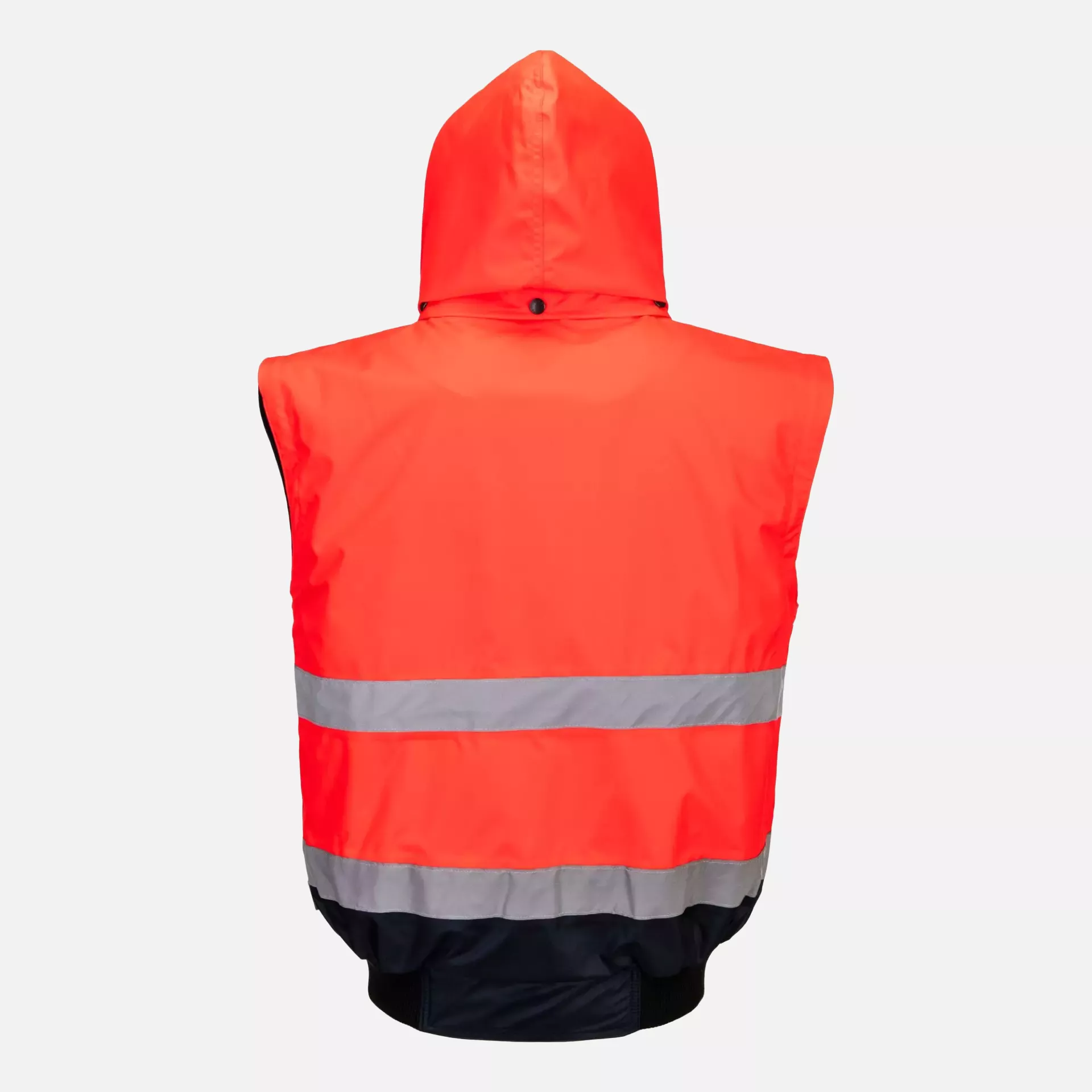Portwest C465RNR, Hi-Vis 3-in-1 Contrast Bomber Jacket, Red/Navy, image 7