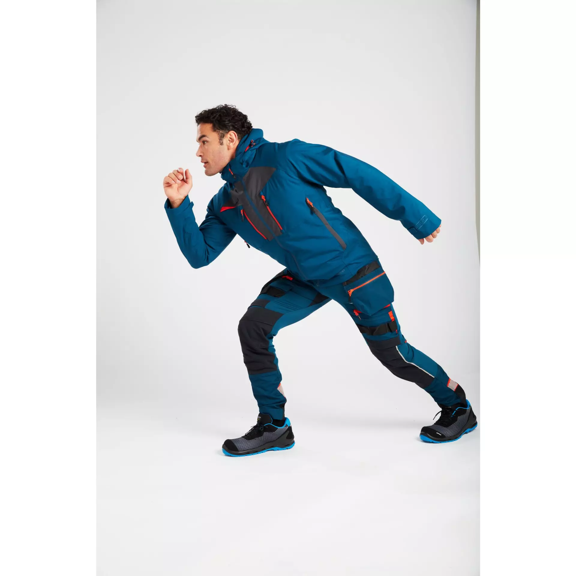 Portwest DX463MBR, DX4 Rain Jacket, Metro Blue, image 10