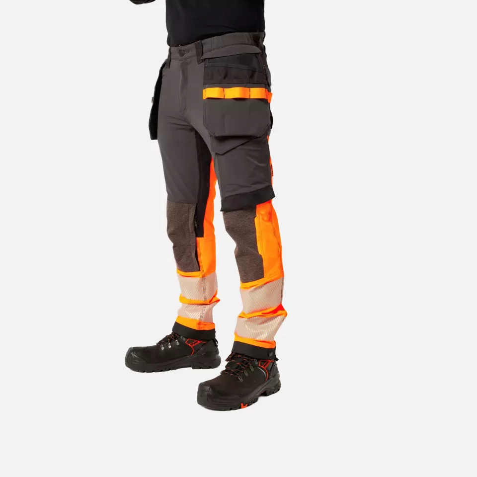 Portwest B1601BKO, T-Rex Mid/T-Wall Mid S3S HRO CI HI LG FO SR, Black/Orange, image 3, gallery thumbnail