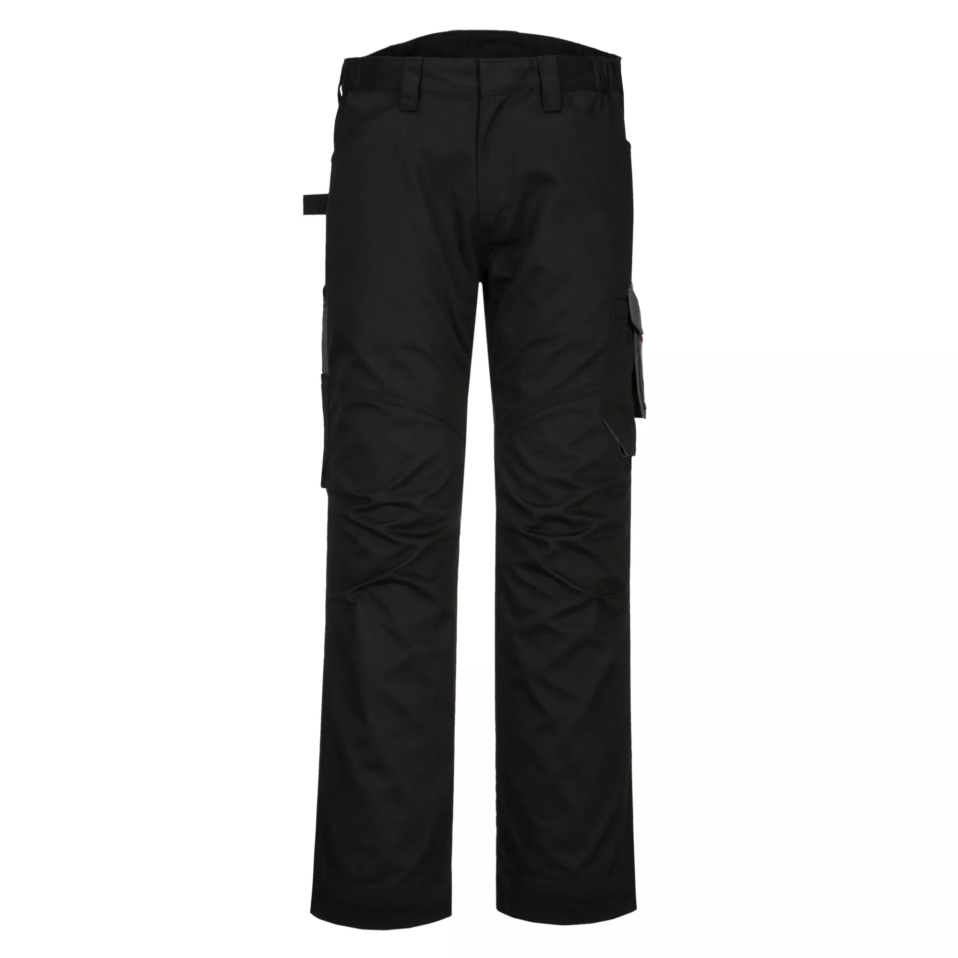 Portwest PW240BZR, PW2 Service Trousers, Black/Zoom Grey