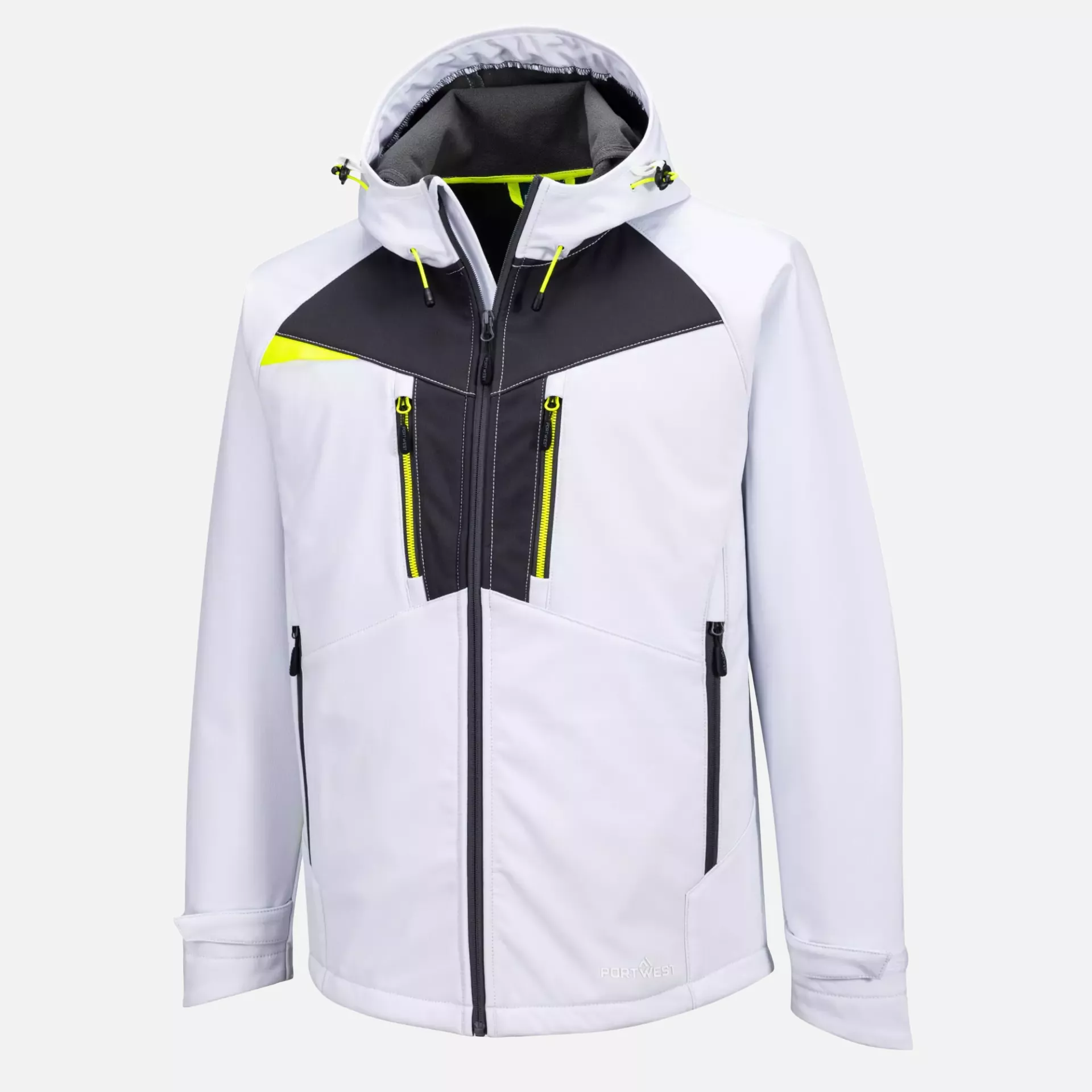 Portwest DX474WHR, DX4 Hooded Softshell (3L), White, image 3