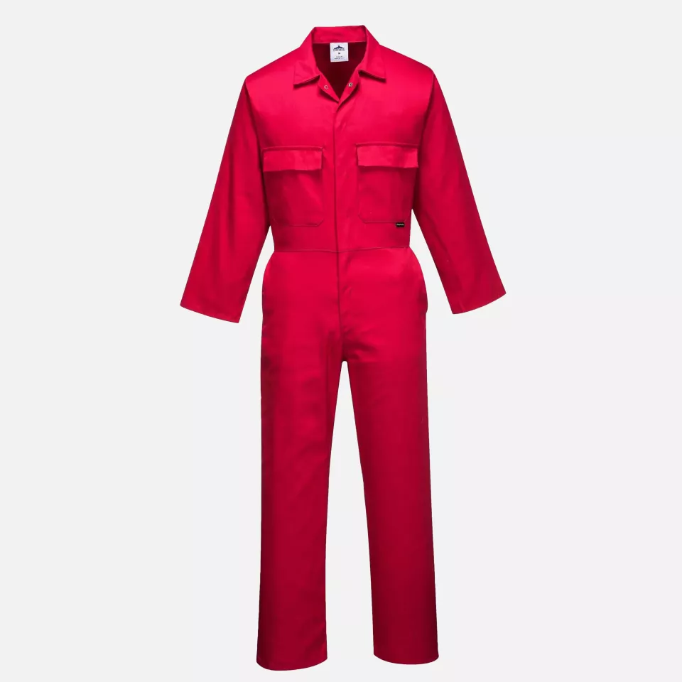 Portwest S999RER, Euro Work Overall, Rot, image 1, gallery thumbnail
