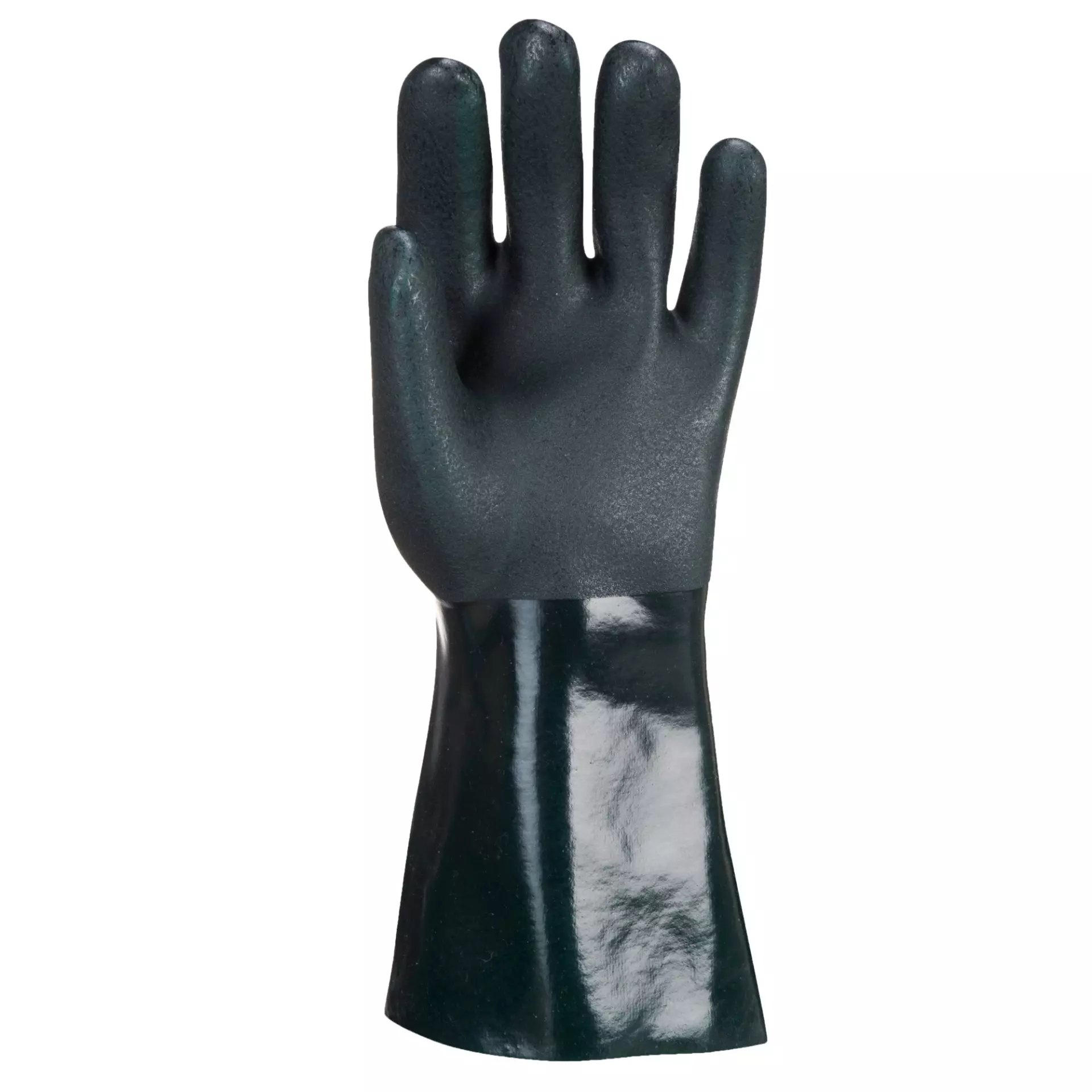 Portwest A835GNR, Double Dipped PVC Gauntlet 35cm, Green, image 3
