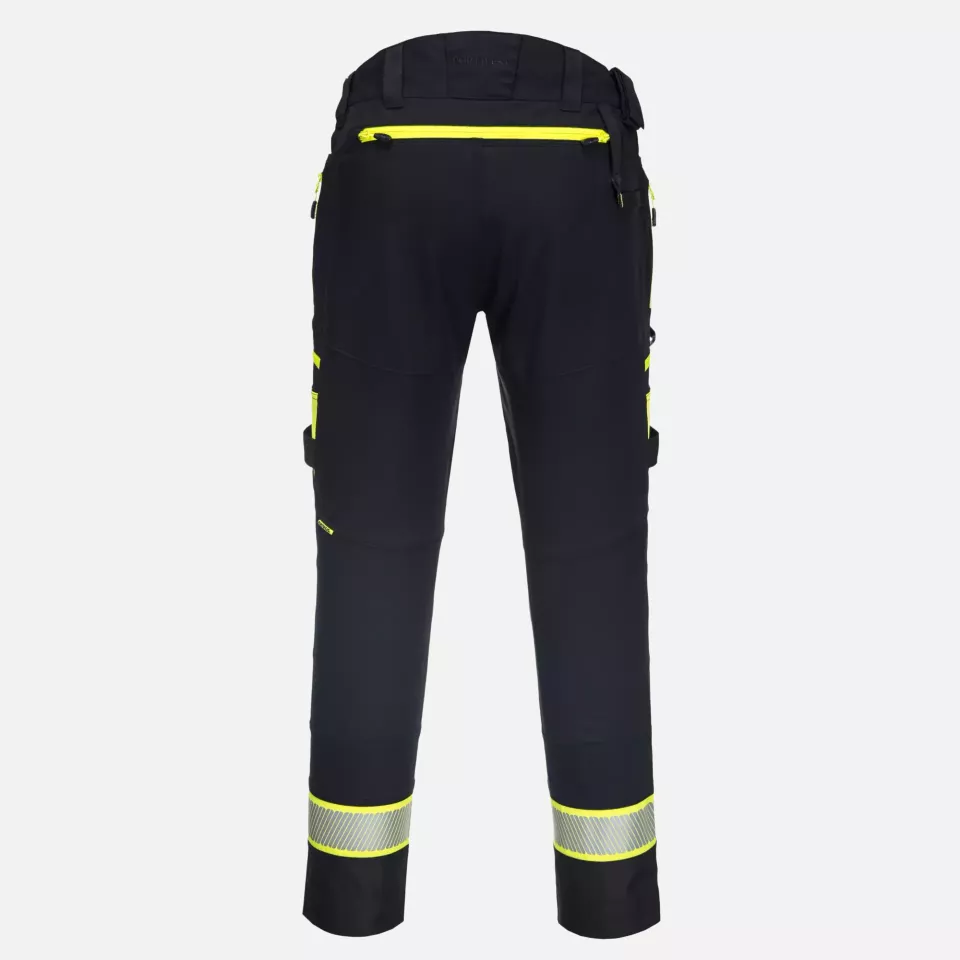 Portwest DX449BKR, DX4 Work Trousers, Black, image 2, gallery thumbnail