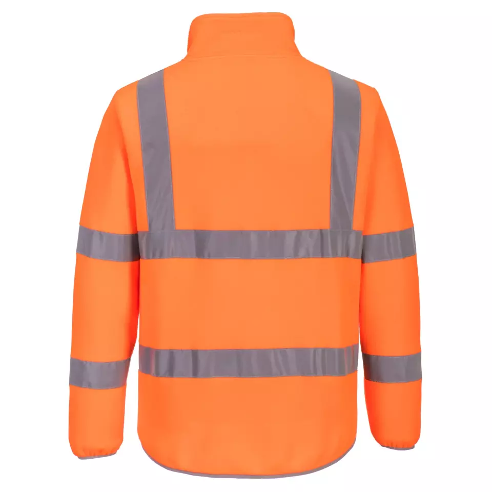 Portwest EC70ORR, Eco Hi-Vis Fleece, Orange, image 2, gallery thumbnail