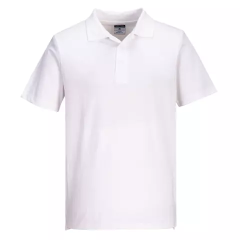 Portwest Lightweight Jersey Polo Shirt, White