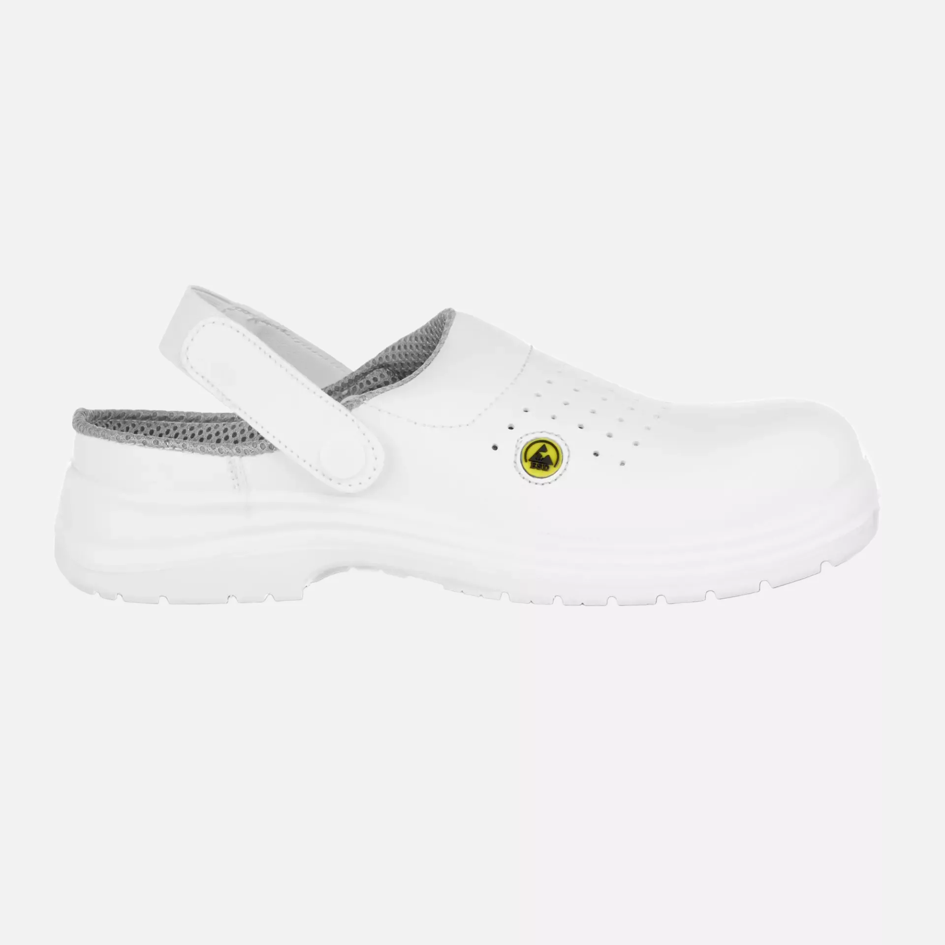 Portwest FC03WHR, Compositelite ESD Perforated Safety Clog SB AE, White, image 2