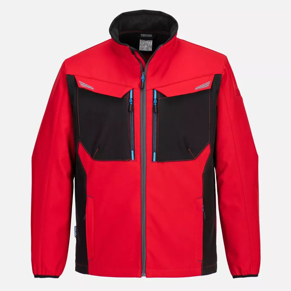 Portwest T750DRR, WX3 Softshell (3L), Deep Red, image 11, gallery thumbnail