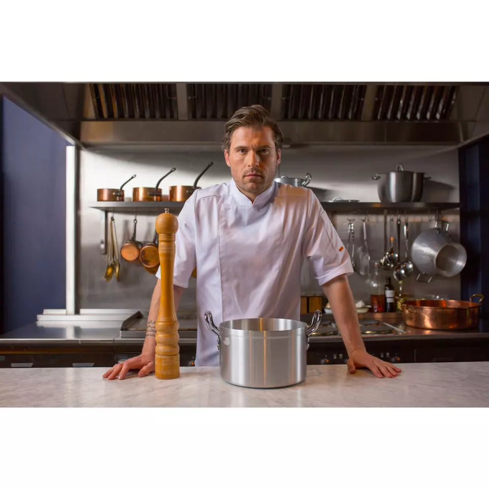 Portwest C738WHR, Chef's MeshAir Pro Jacket S/S, White, image 8, gallery thumbnail