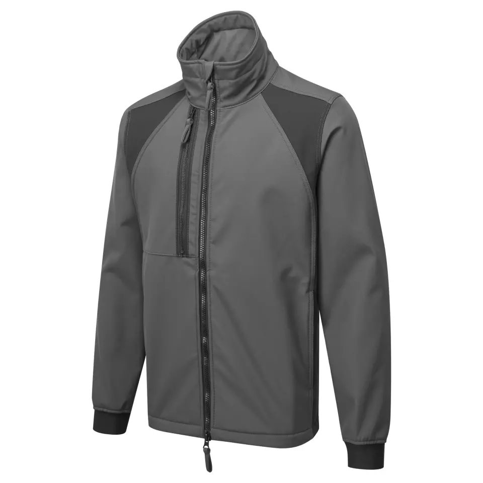 Portwest CD870MGR, WX2 Eco Softshell (2L), Metal Grey, image 3, gallery thumbnail