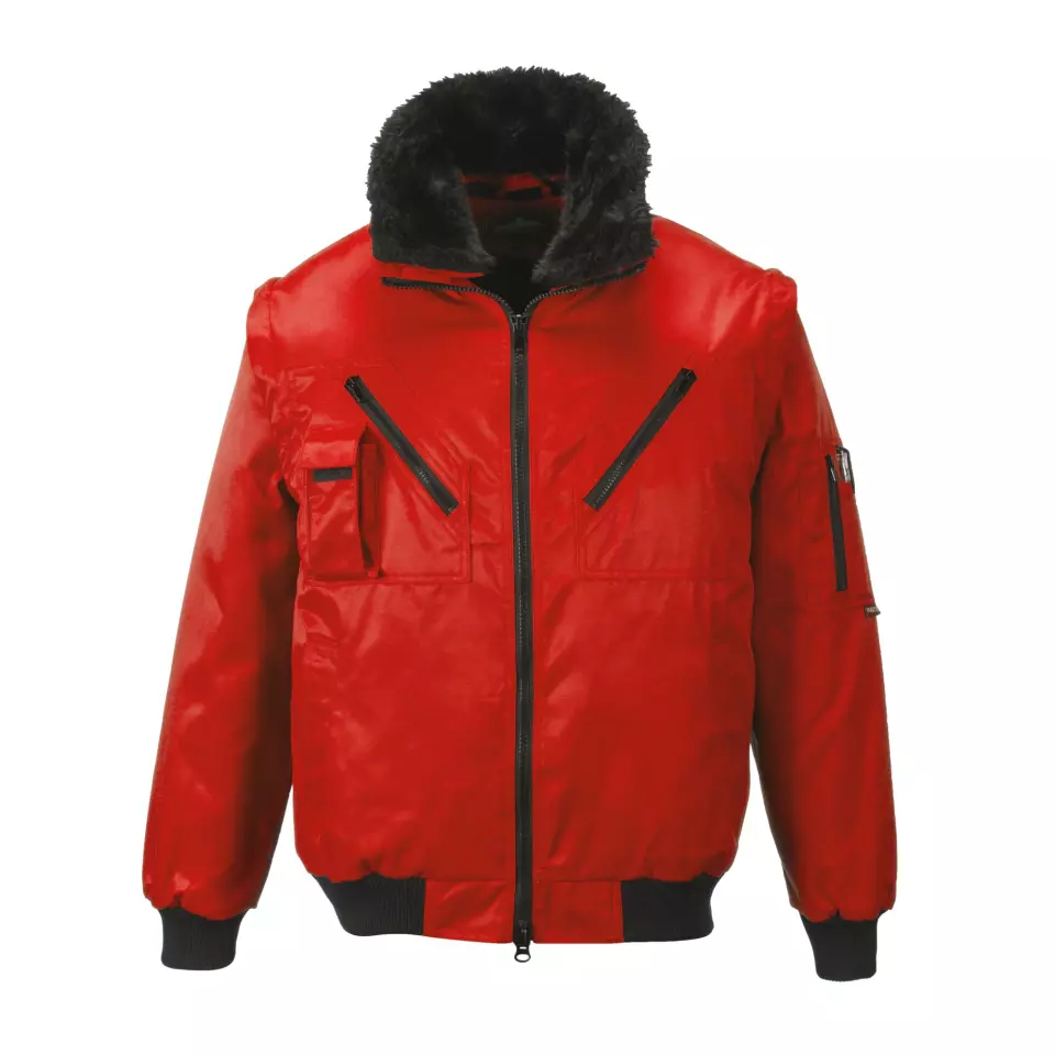 Portwest PJ10RER, Pilotenjacke, Rot, image 1, gallery thumbnail