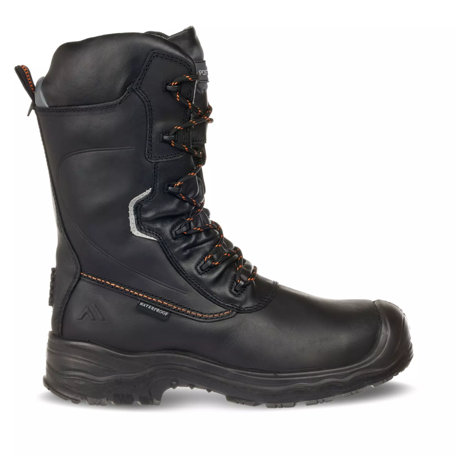 Portwest FD01BKR, Composite Leather Traction Boot 10" S7L HRO CI FO, Black