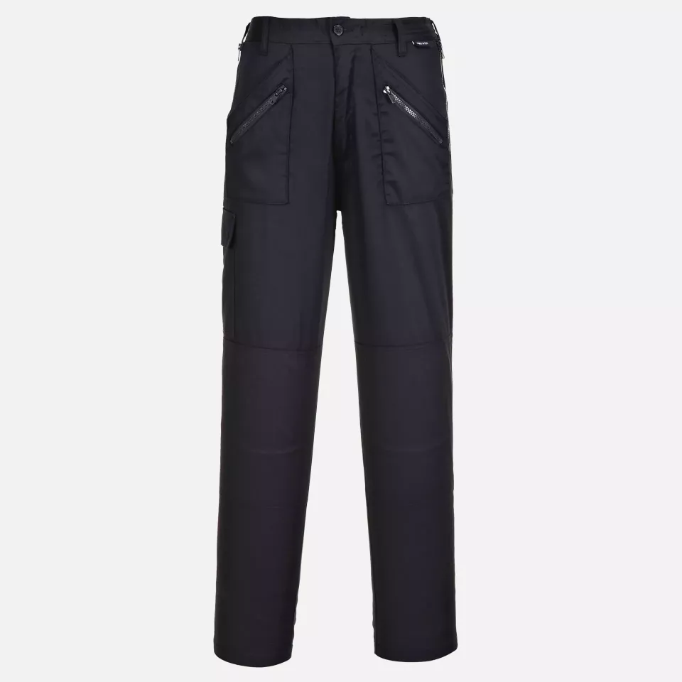 Portwest S687BKR, Damen Action-Hose, Schwarz, image 1, gallery thumbnail