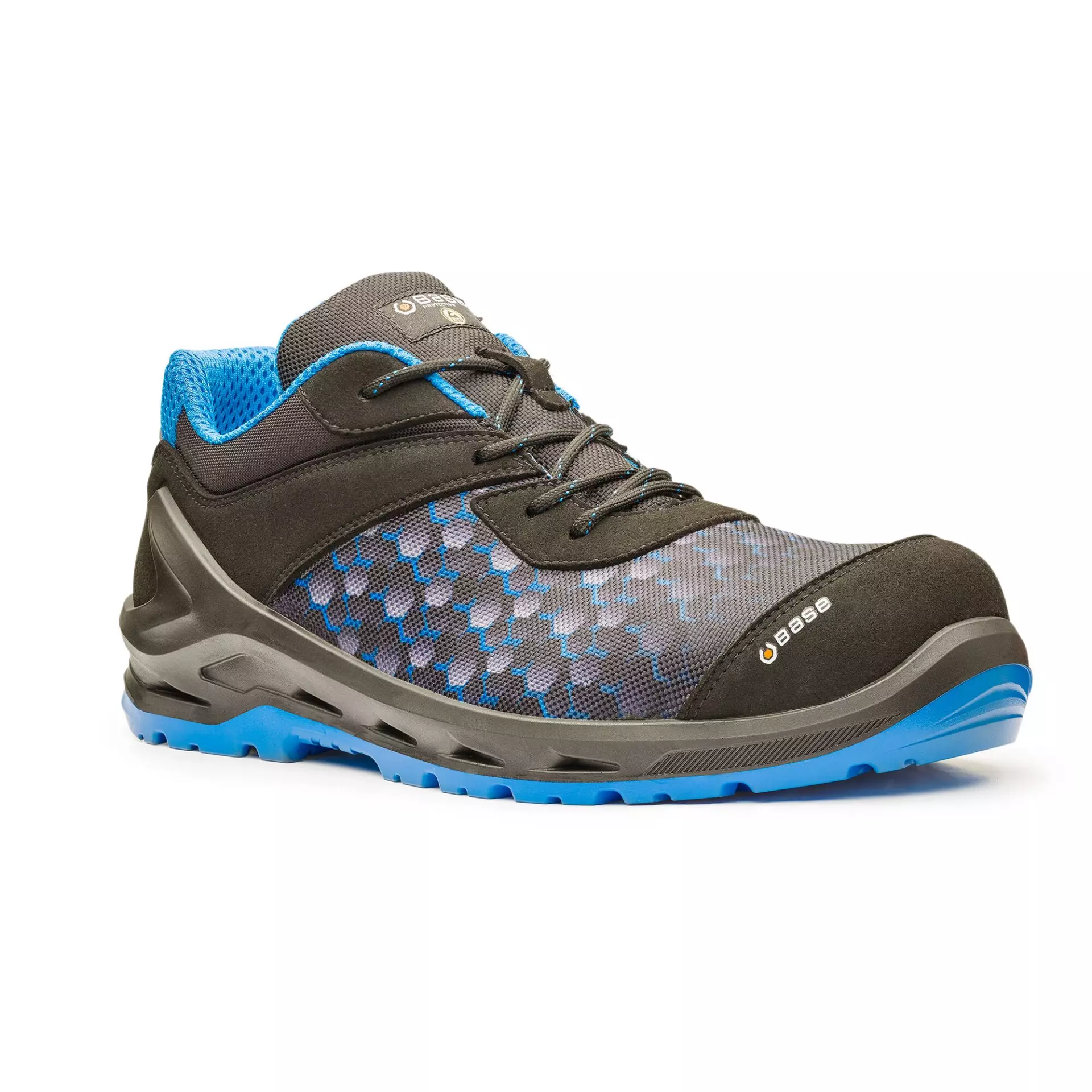 Portwest B1208GCR, I-Robox Blue Halbschuh S3 ESD SRC, Grau/Kobalt, image 4