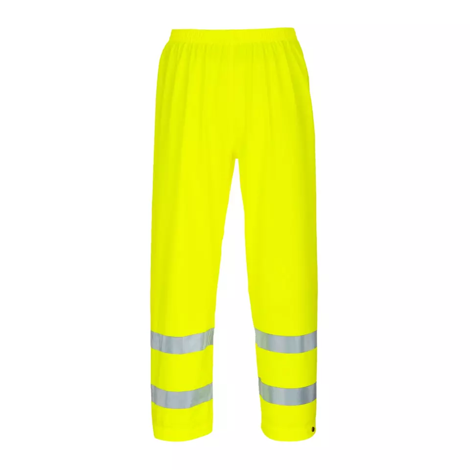 Portwest S493YER, Sealtex Ultra Hi-Vis Rain Trousers, Yellow, image 3, gallery thumbnail