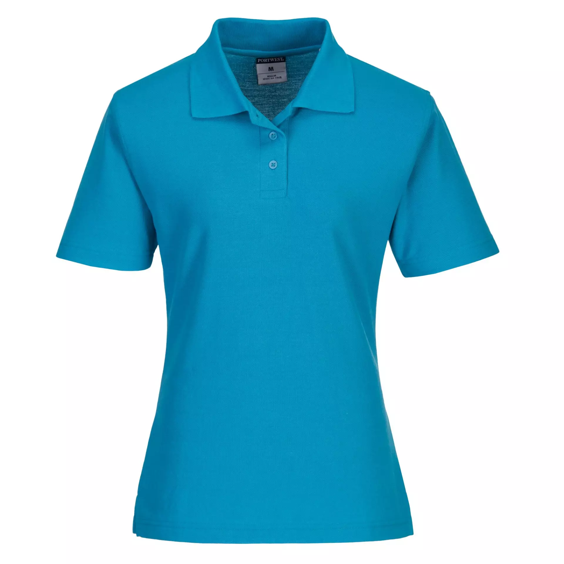 Portwest B209AQR, Naples Women's Polo Shirt, Aqua